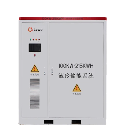 100 kW\/215KWh Systém pro skladování energie kapaliny